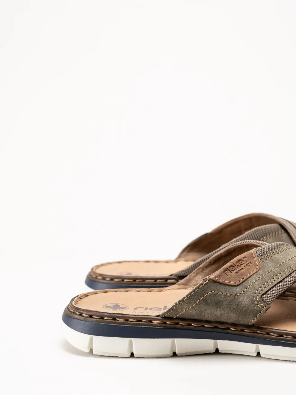 Rieker - Grå sandaler