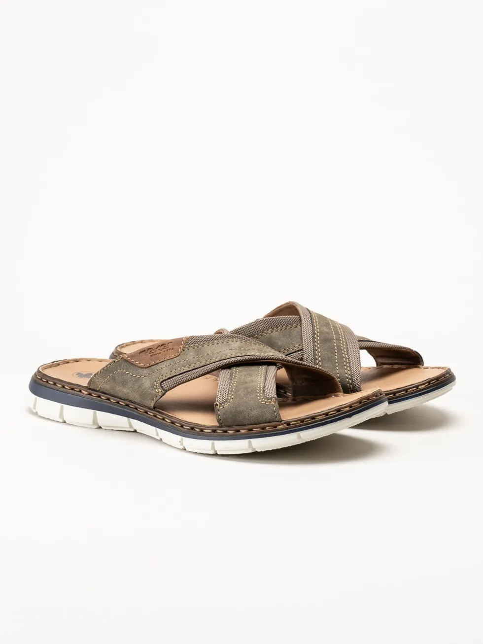 Rieker - Grå sandaler