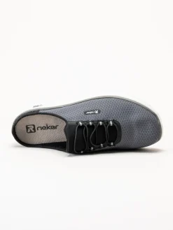 Rieker - Grå slip in sandal