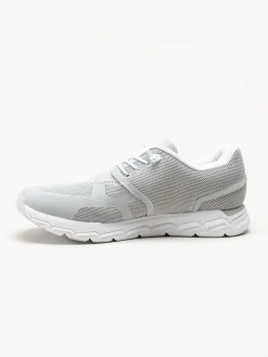 Rieker - Ljusgrå sneakers i mesh