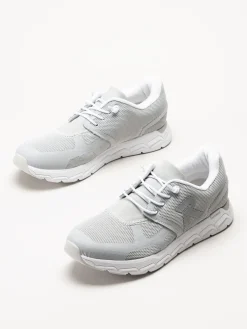 Rieker - Ljusgrå sneakers i mesh