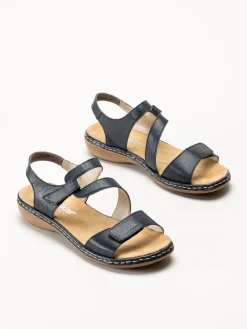Rieker - Mörkblå sandaler