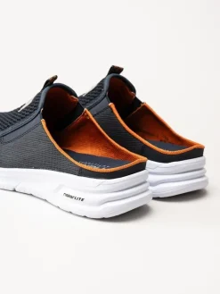 Rieker - Mörkblå slip in sandal