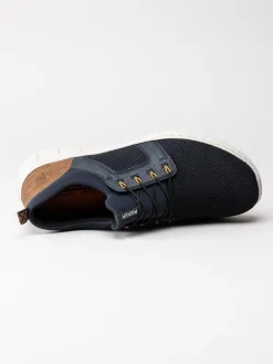 Rieker - Mörkblå slip on sneakers