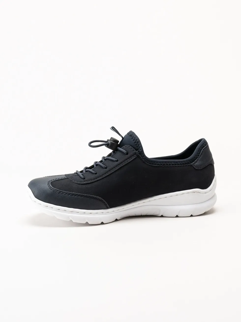 Rieker - Mörkblå slip on sneakers