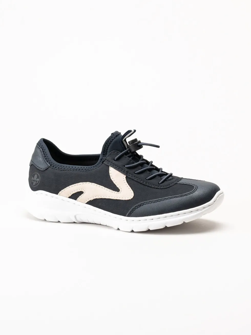 Rieker - Mörkblå slip on sneakers
