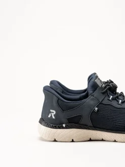 Rieker Sport - Marinblå slip on sneakers