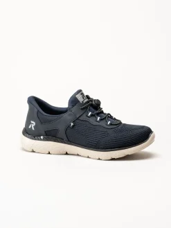 Rieker Sport - Marinblå slip on sneakers