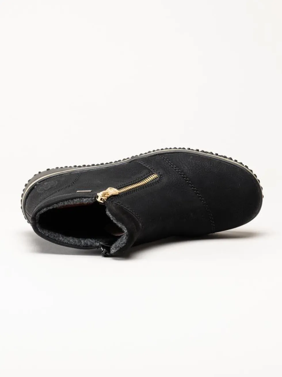 Rieker - Svarta boots med Rieker-Tex