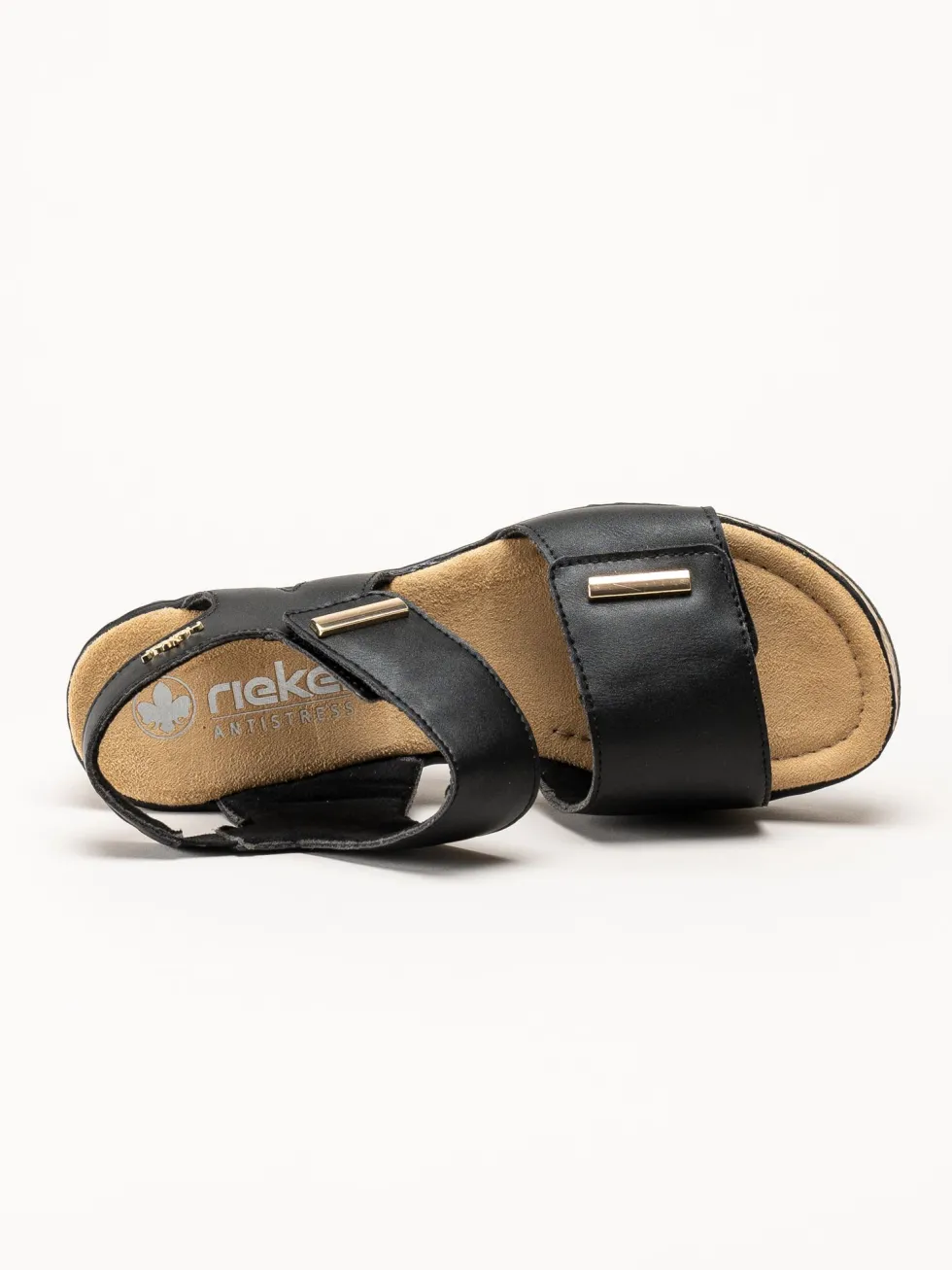 Rieker - Svarta sandaletter