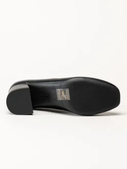 Rieker - Svarta skinnpumps