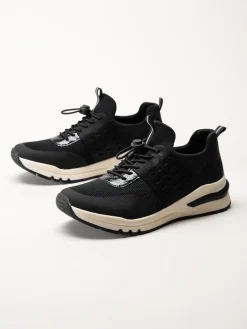 Rieker - Svarta slip on sneakers