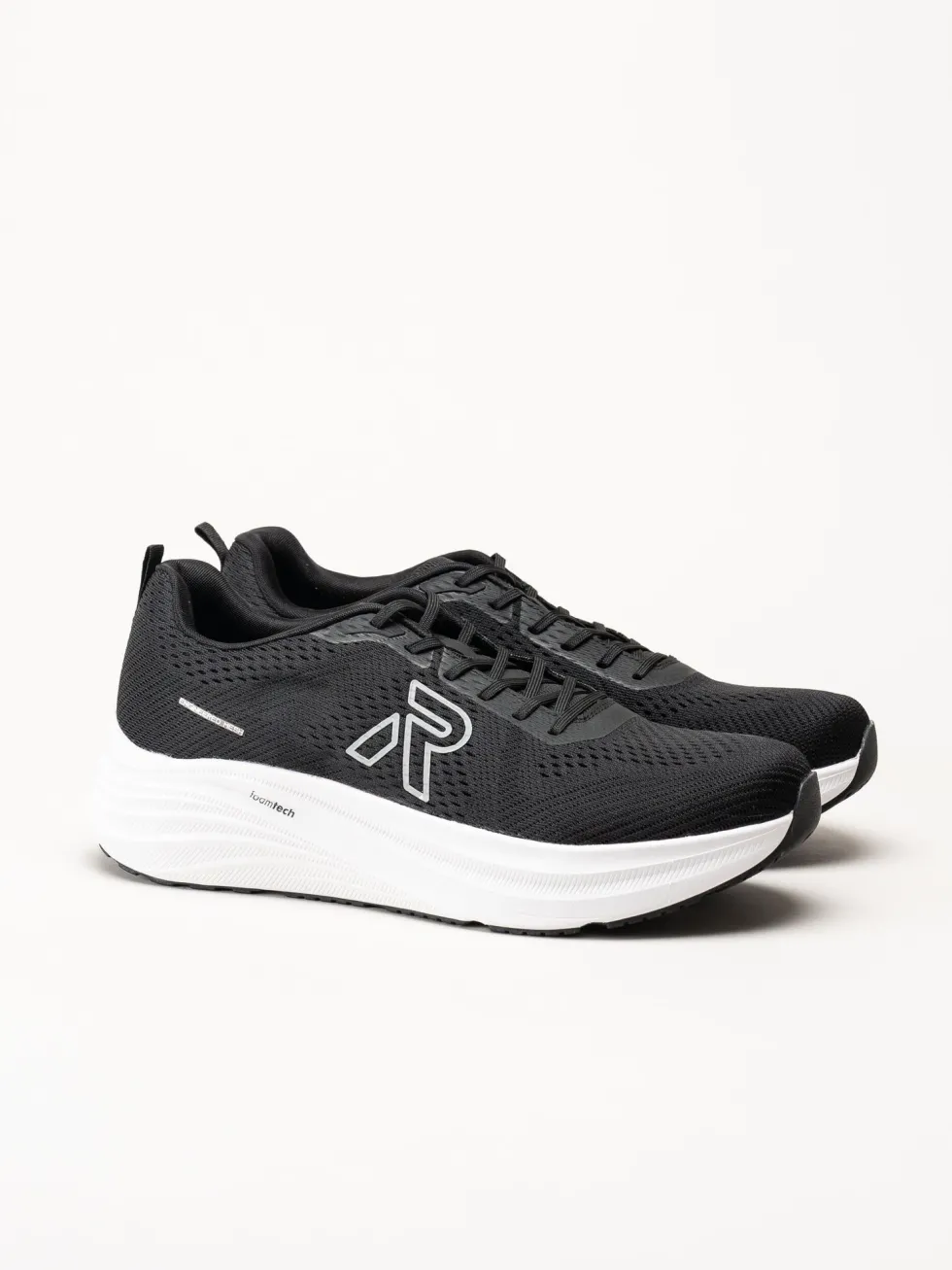 Rieker - Svarta sneakers i mesh