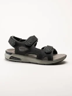 Rieker - Svarta sportiga sandaler
