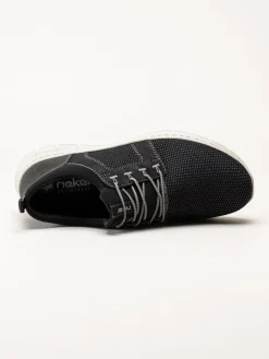 Rieker - Svarta sportiga slip on skor