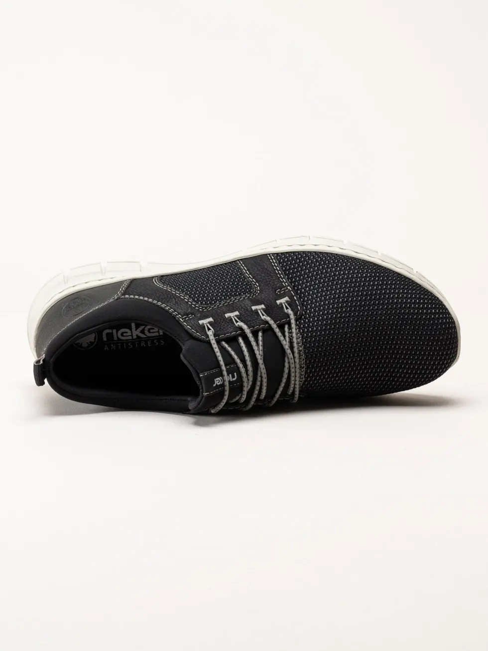 Rieker - Svarta sportiga slip on skor