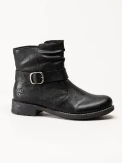 Rieker - Svarta varmfodrade boots