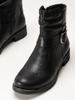 Rieker - Svarta varmfodrade boots