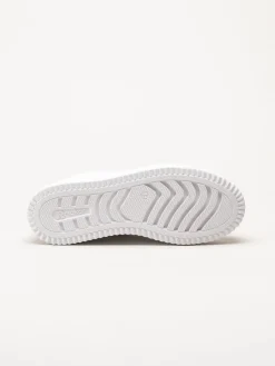 Rieker - Vita sneakers i skinn