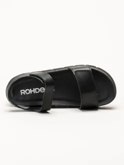 Rohde - Latina - Svarta sandaler