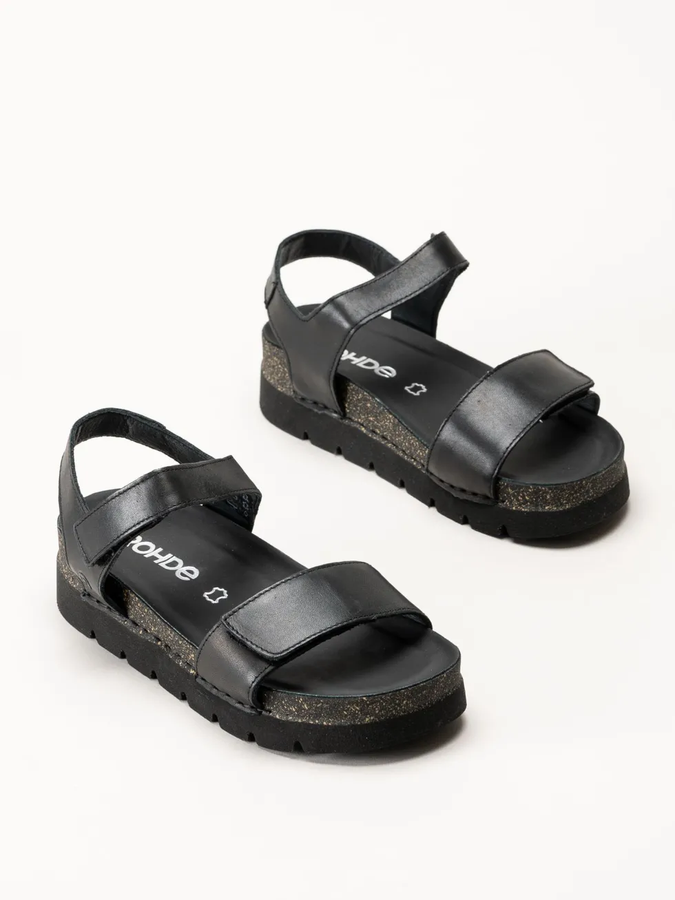 Rohde - Latina - Svarta sandaler