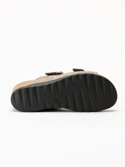 Rohde - Soave 40 - Bruna slip in sandaler med kilklack