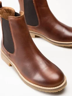 Rosa Negra - Bruna chelsea boots i skinn