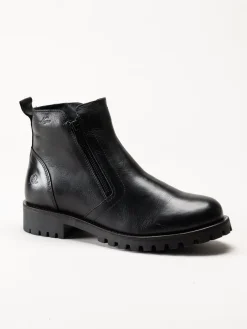Rosa Negra - Svarta boots i skinn