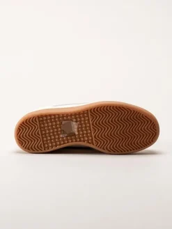 Rugged Gear - Vita retro sneakers i skinnimitation