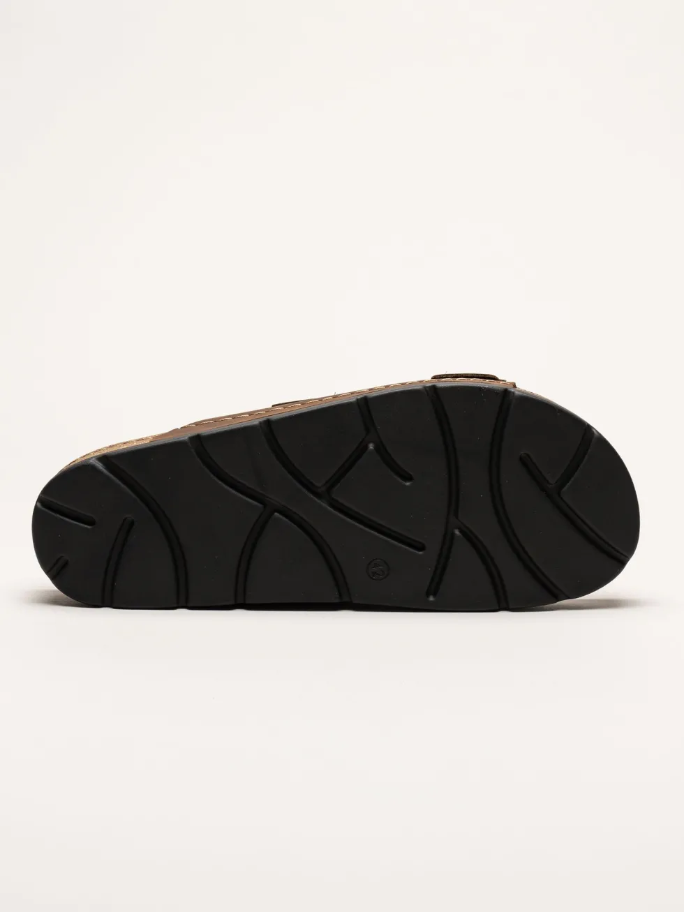 Scholl - Bora 2 Buckles - Mörkbruna sandaler