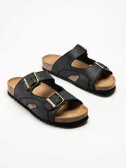 Scholl - Moldava - Svarta slip in sandaler