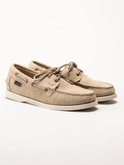 Sebago - Portland Flesh Out - Beige seglarsko i mocka