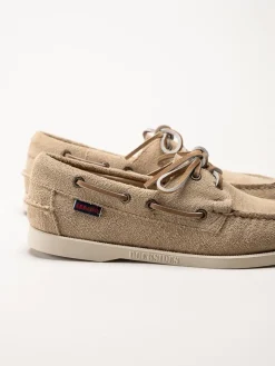 Sebago - Portland Flesh Out - Beige seglarsko i mocka