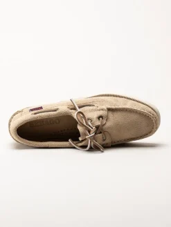 Sebago - Portland Flesh Out - Beige seglarsko i mocka