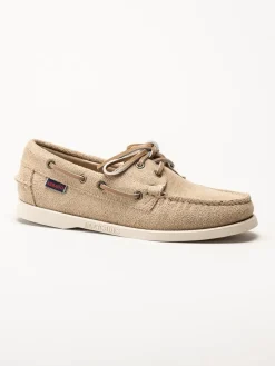 Sebago - Portland Flesh Out - Beige seglarsko i mocka
