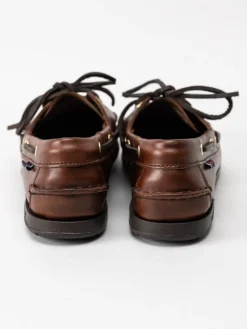 Sebago - Victory Waxy - Mörkbruna seglarskor i skinn