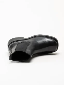 Shoedesign Copenhagen - Saddle - Svarta chelsea boots i skinn