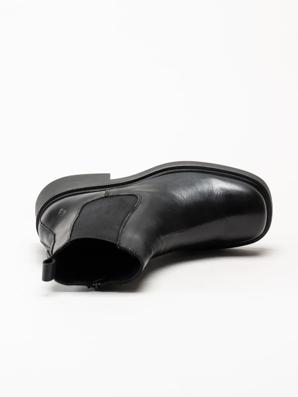 Shoedesign Copenhagen - Saddle - Svarta chelsea boots i skinn
