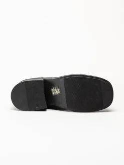 Shoedesign Copenhagen - Saddle - Svarta chelsea boots i skinn