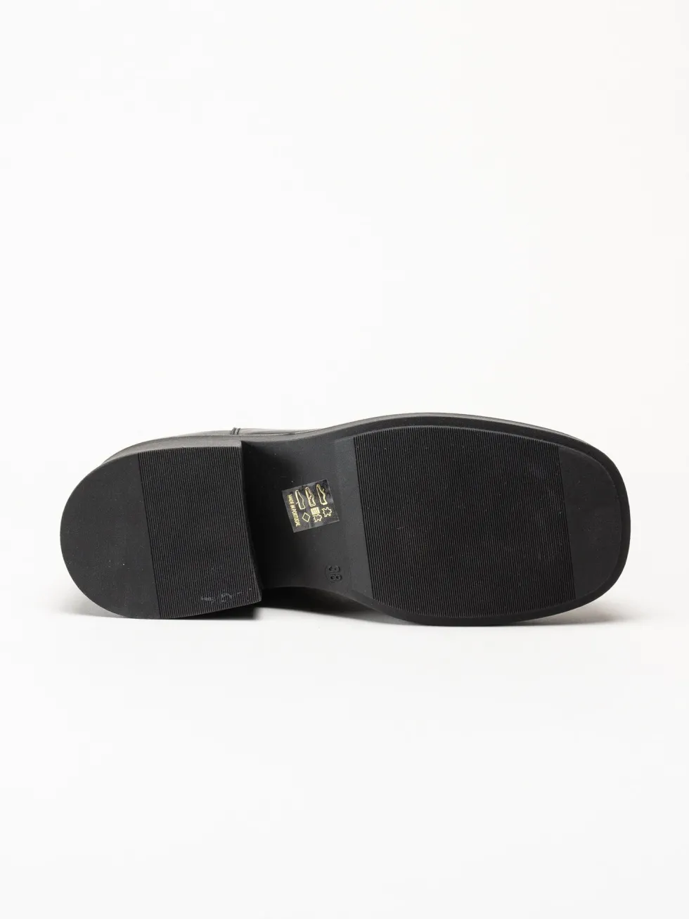 Shoedesign Copenhagen - Saddle - Svarta chelsea boots i skinn