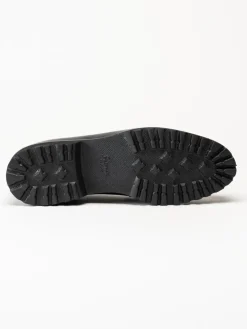 Sioux - Meredith - Svarta loafers i skinn
