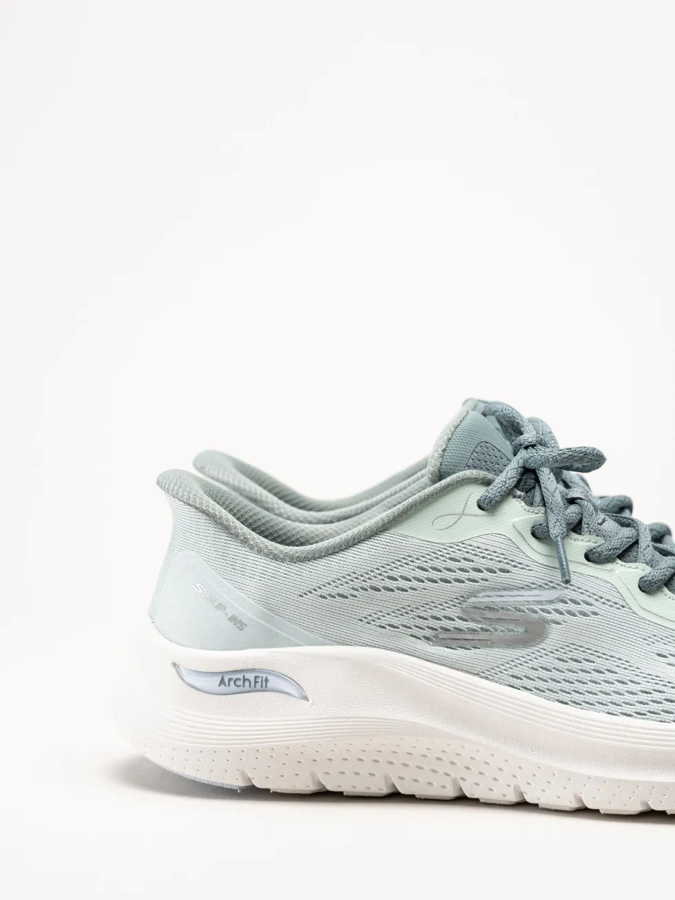 Skechers - Arch Fit 2.0 - Ljusgröna slip-ins sneakers