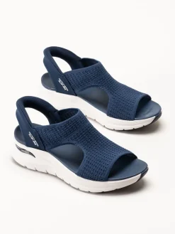 Skechers - Arch Fit - Marinblå slip ins sandal