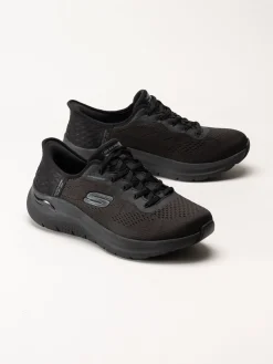 Skechers - Arch Fit 2.0 - Morning Mist - Svarta vattentäta slip-ins sportskor