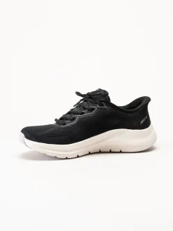 Skechers - Arch Fit 2.0 - Svarta slip-ins sneakers i mesh