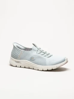 Skechers - Arch Fit Vista - Ljusgröna slip-ins sneakers