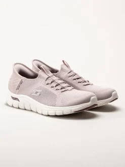 Skechers - Arch Fit Vista - Ljuslila slip-ins sneakers i mesh