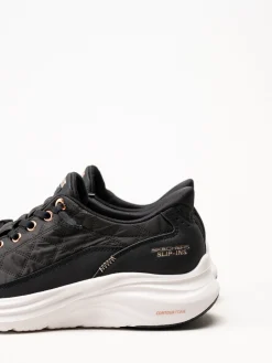 Skechers - Contour Foam Golden Hour - Svarta slip-ins sneakers