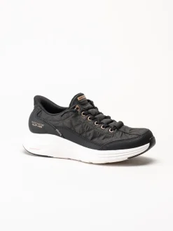 Skechers - Contour Foam Golden Hour - Svarta slip-ins sneakers