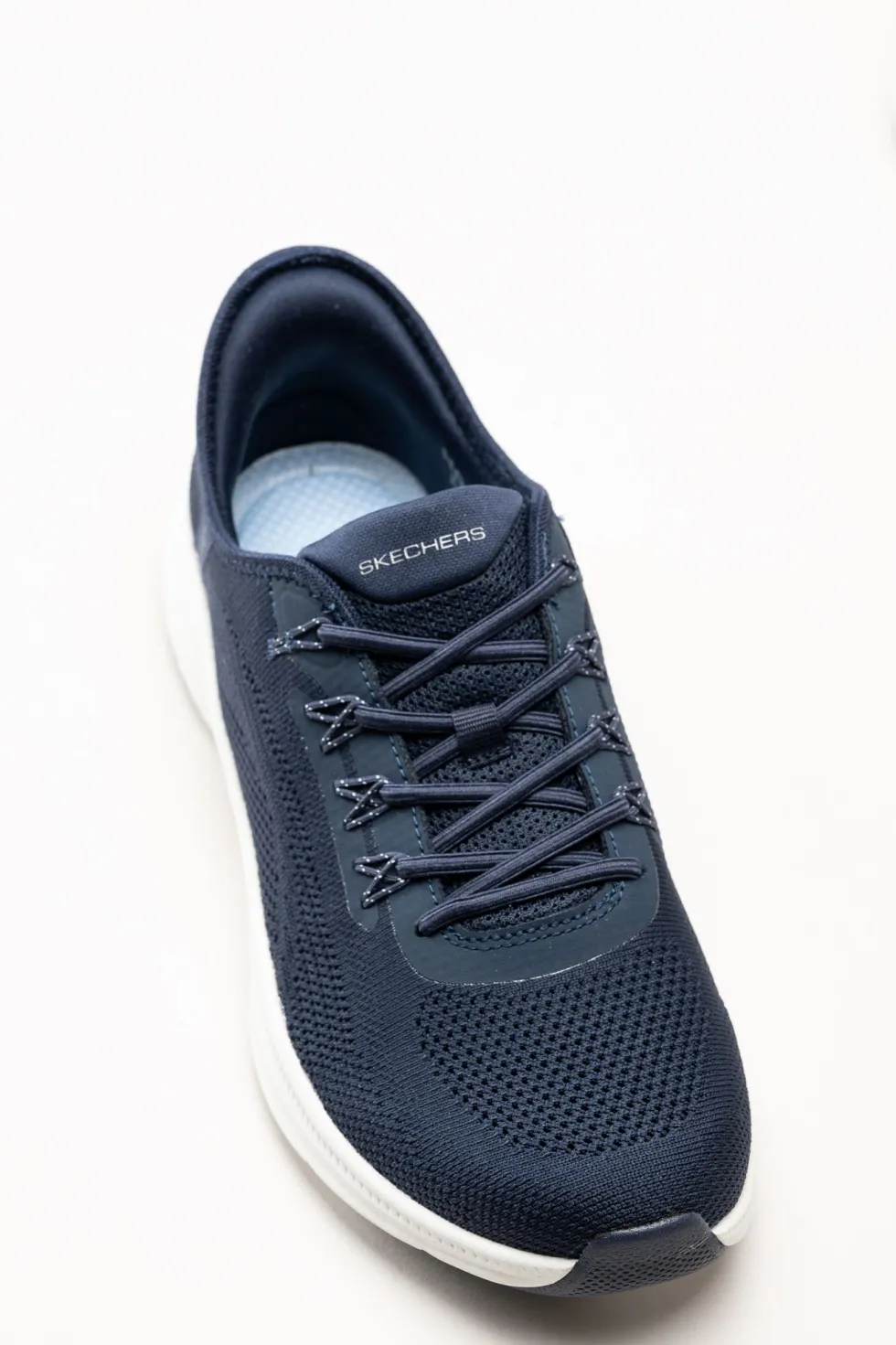 Skechers - DLux Comfort 2.0 - Supernova - Marinblå slip ins sneakers